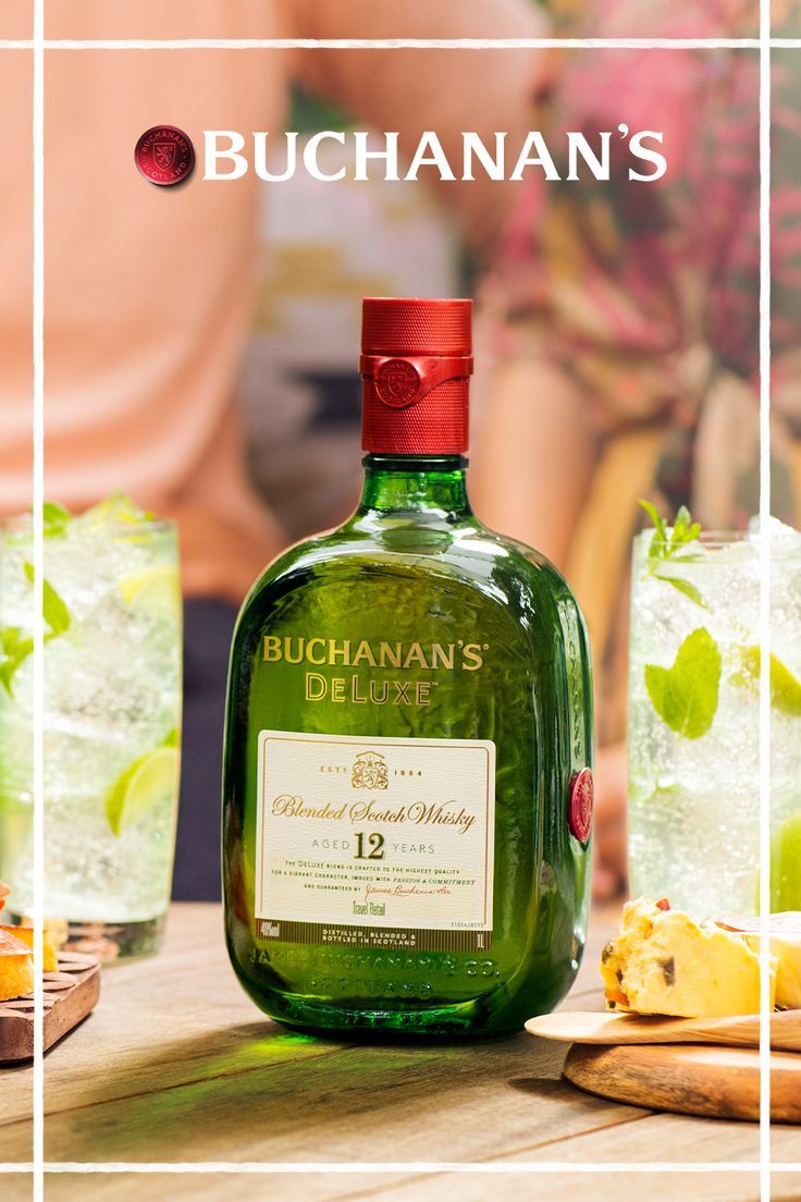 6 unidades Whisky Buchanan's Deluxe 12 Anos 750ml