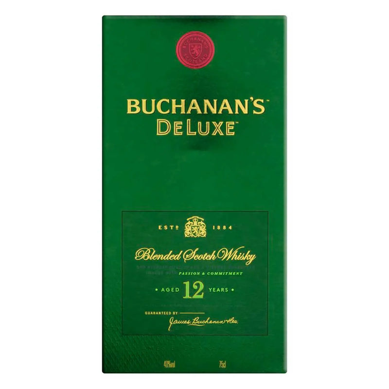 6 unidades Whisky Buchanan's Deluxe 12 Anos 750ml